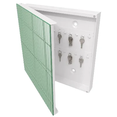 Caja de llaves Rayas verdes