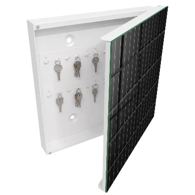 Caja de llaves Rectángulos negros