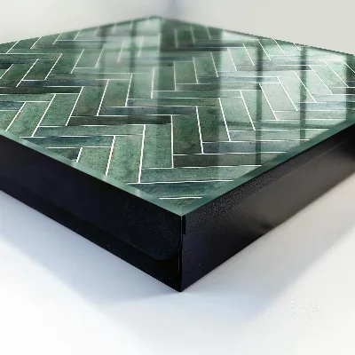 Caja de llaves Espiga verde