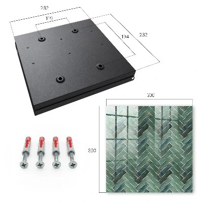 Caja de llaves Espiga verde