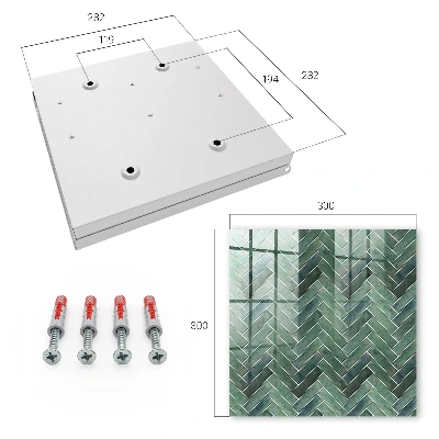 Caja de llaves Espiga verde