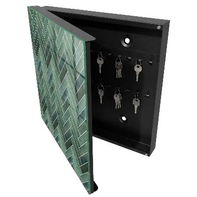 Caja de llaves Espiga verde