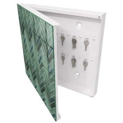 Caja de llaves Espiga verde