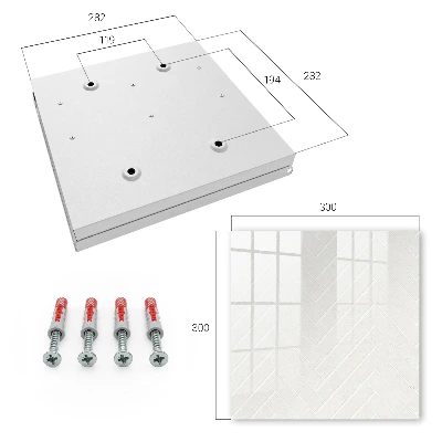 Caja de llaves Patrón brillante