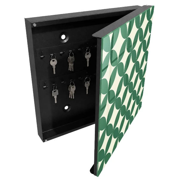 Armario llaves de pared Ruedas verdes