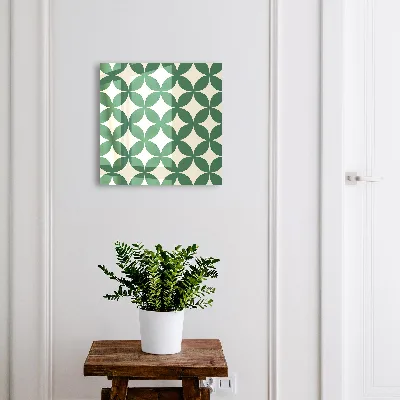 Armario llaves de pared Ruedas verdes