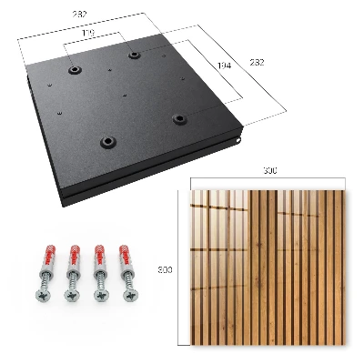 Caja de llaves Pared de madera