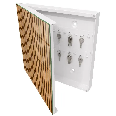 Caja de llaves Pared de madera
