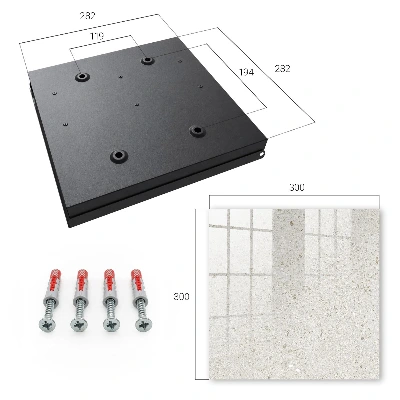 Armario llaves de pared Piedra beige