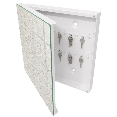 Armario llaves de pared Piedra beige