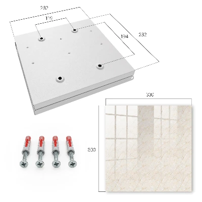 Caja de llaves Elegancia del mármol