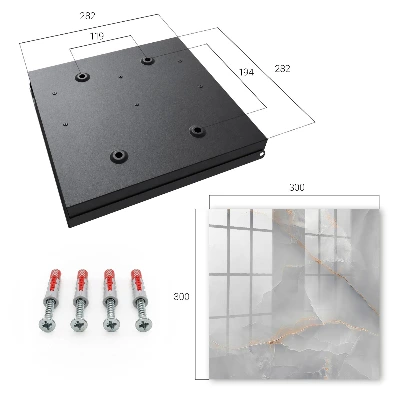 Caja de llaves Elegancia gris
