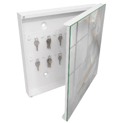 Caja de llaves Elegancia gris