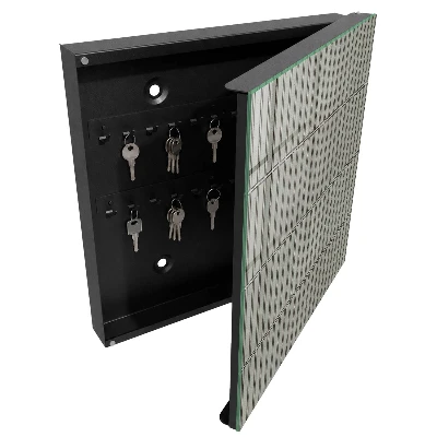 Caja de llaves Azulejos grises