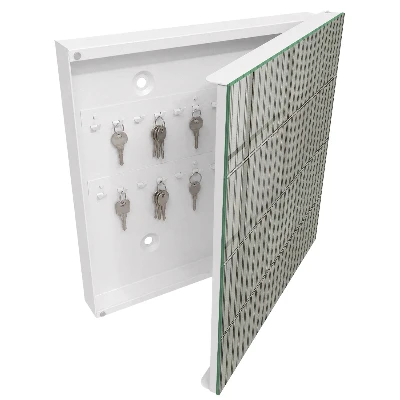 Caja de llaves Azulejos grises
