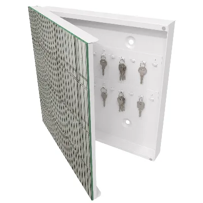 Caja de llaves Azulejos grises
