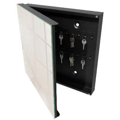 Caja de llaves Elegancia beige