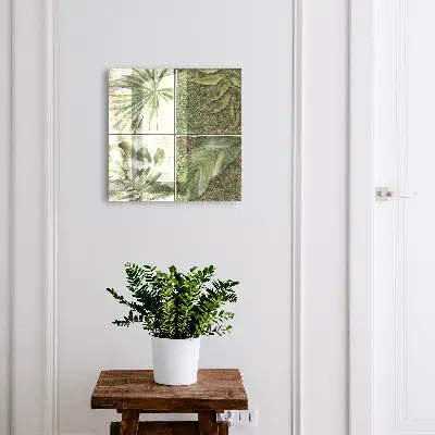 Caja de llaves Azulejos para plantas