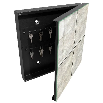 Caja de llaves Azulejos beige