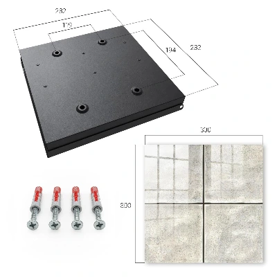 Caja de llaves Azulejos beige