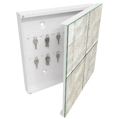 Caja de llaves Azulejos beige