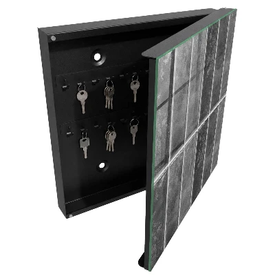 Caja de llaves Azulejos grises