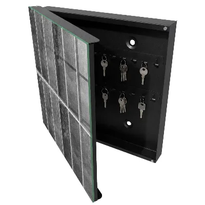 Caja de llaves Azulejos grises