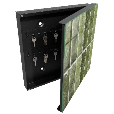 Caja de llaves Azulejos verdes