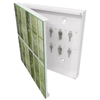 Caja de llaves Azulejos verdes
