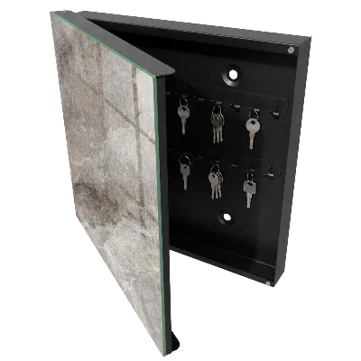 Caja de llaves Textura de piedra