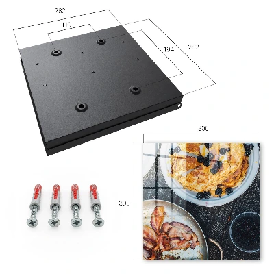 Caja de llaves Desayuno casero