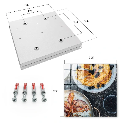 Caja de llaves Desayuno casero