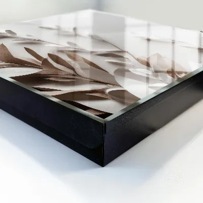 Caja de llaves Hojas de elegancia