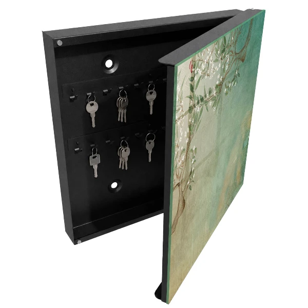 Caja de llaves Árbol en flor