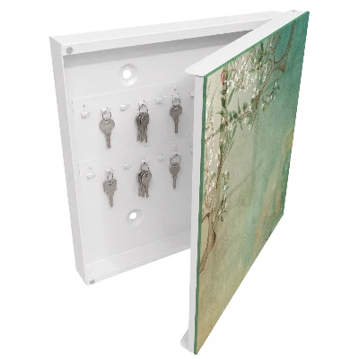 Caja de llaves Árbol en flor