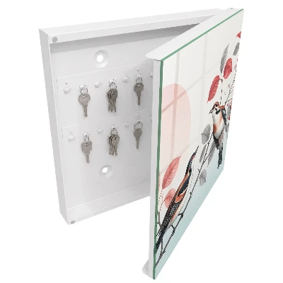 Armario llaves de pared Aves naturaleza
