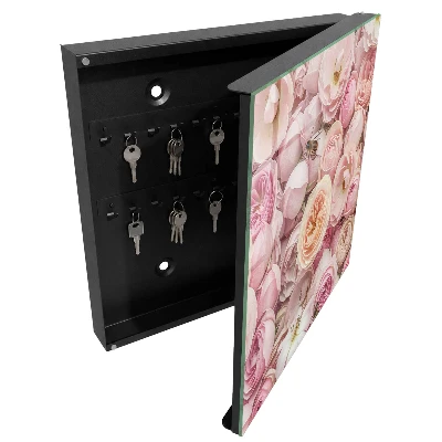 Caja de llaves Rosa encantadora