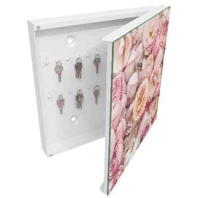 Caja de llaves Rosa encantadora