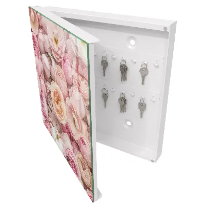 Caja de llaves Rosa encantadora