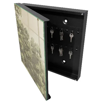 Armario llaves de pared Bosque verde