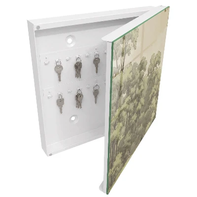 Armario llaves de pared Bosque verde