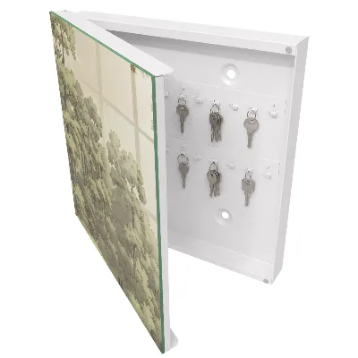 Armario llaves de pared Bosque verde