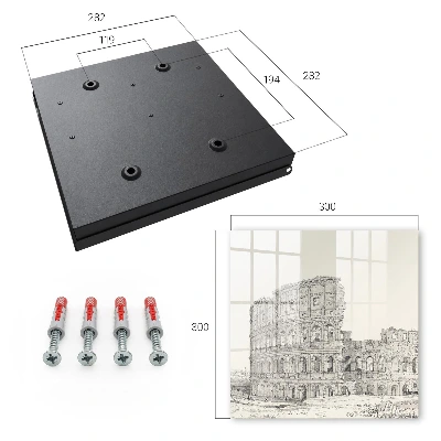 Armario llaves de pared Anfiteatro antiguo