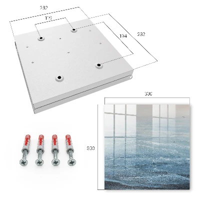 Caja de llaves Armonía marítima