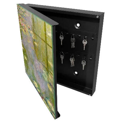 Armario llaves de pared Nenúfares de Claude Monet
