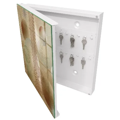 Armario llaves de pared Formas geométricas