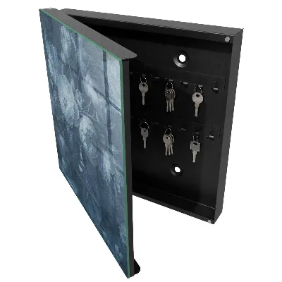 Caja de llaves Flores en un jarrón