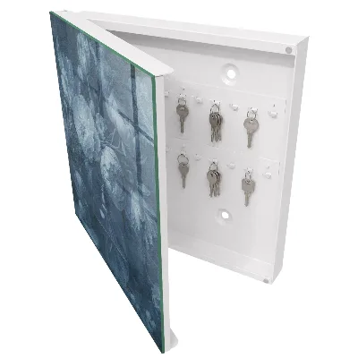 Caja de llaves Flores en un jarrón