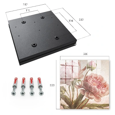 Caja de llaves Botánica romántica