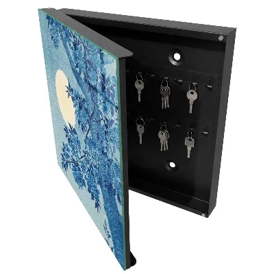 Caja de llaves Noche iluminada por la luna